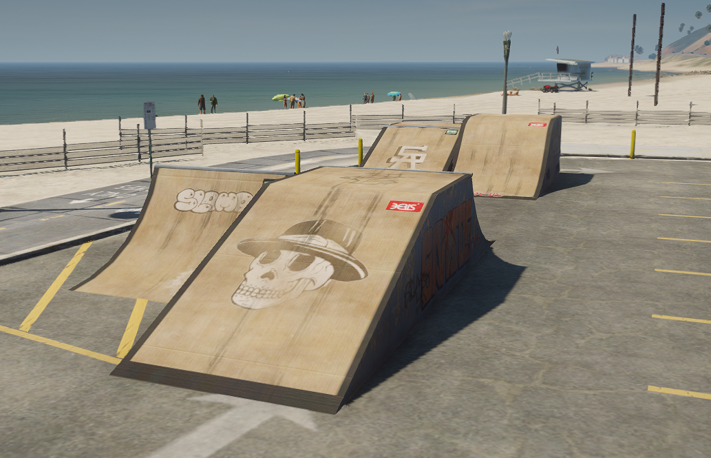 Vespucci beach skatepark fivemods